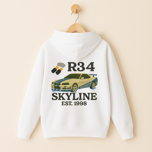 Nissan Skyline R34 Hoodie