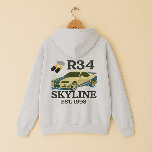 Nissan Skyline R34 Hoodie