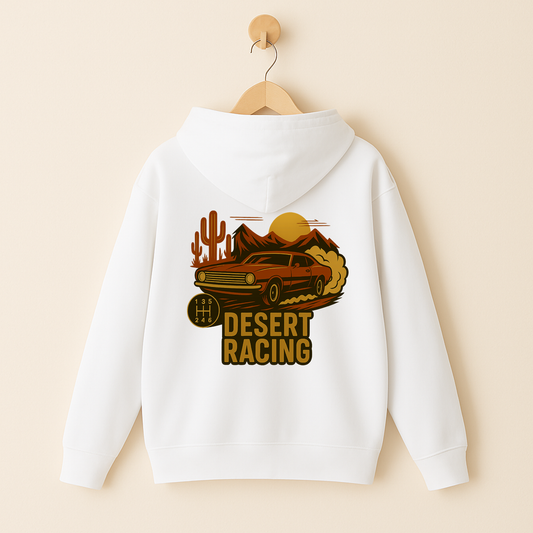 Desert Racing Design Hoodie